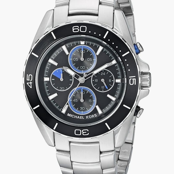 MK Men's Jetmaster Chronograph Black Dial Watch - Picture 2 of 11